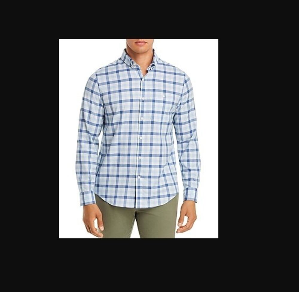 Vineyard Vines Longshore Twill Plaid Slim Fit Button-Down Shirt